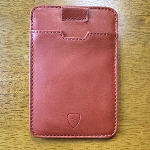 Vaultskin  Leather Phone Card Holder - Brown